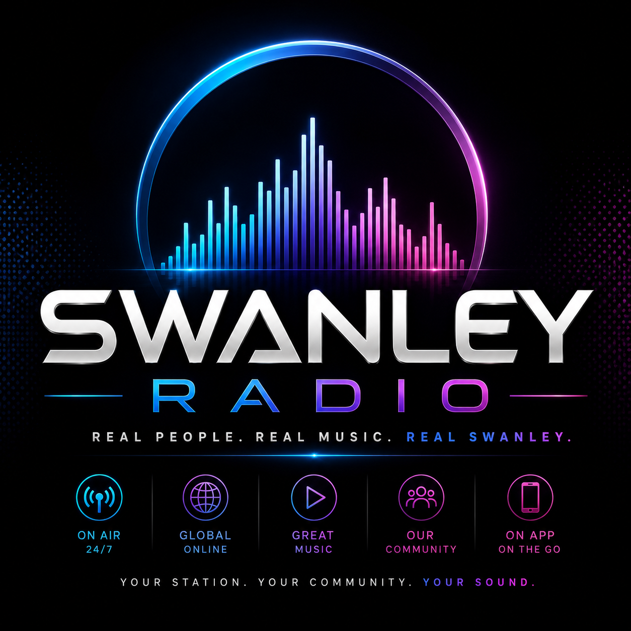 Swanley Radio logo